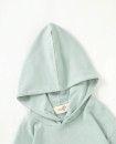 Organic Cotton 2Y-7Y Autumn Winter Casual Pullover Hooded Sweatshirt Pant set BS85F
